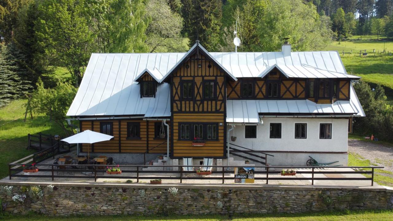 Chata Zakouti Vítkovice Exteriör bild