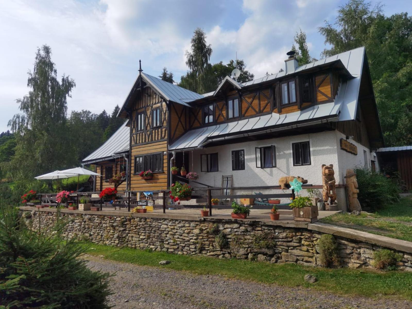 Chata Zakouti Vítkovice Exteriör bild