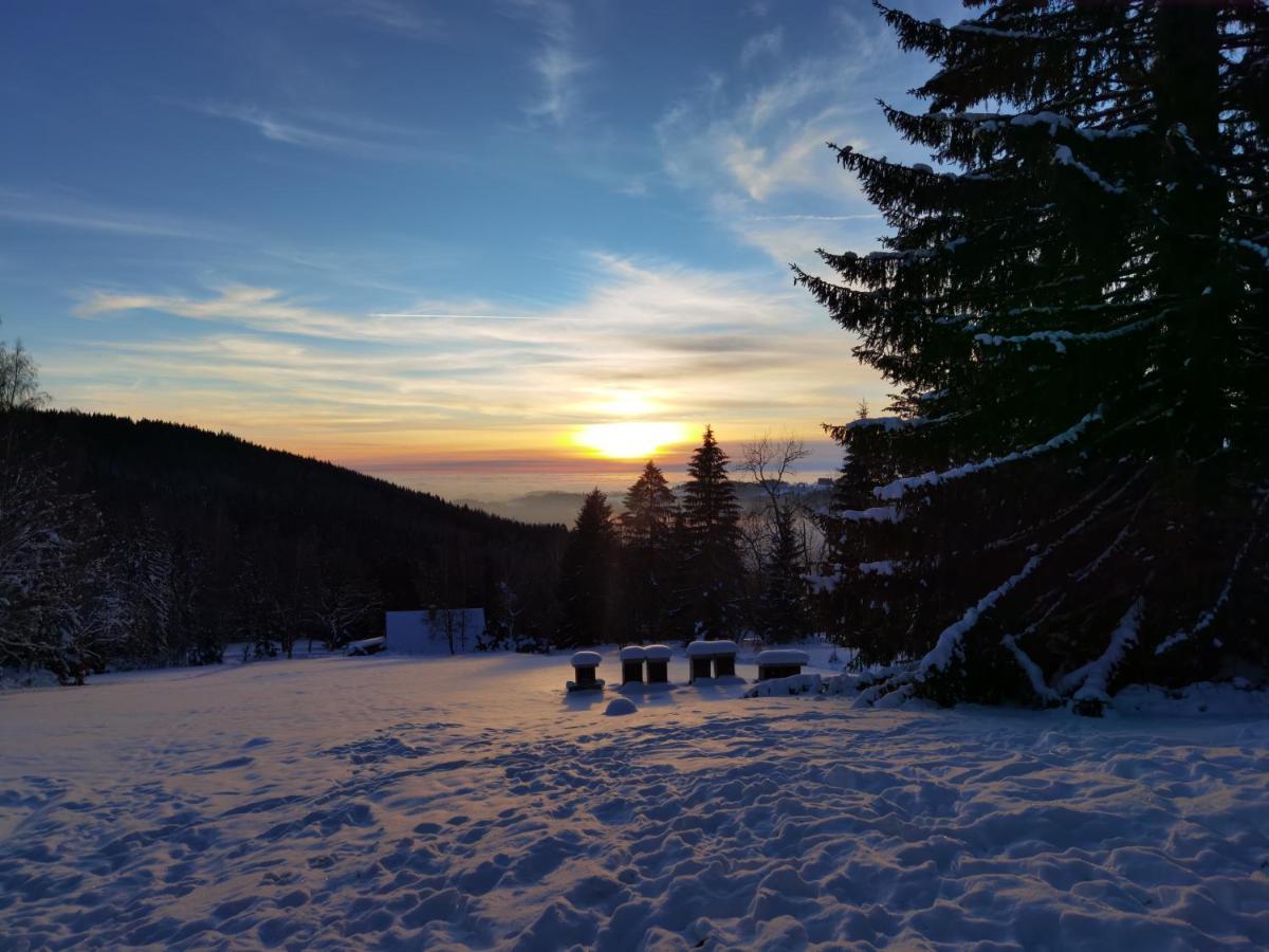 Chata Zakouti Vítkovice Exteriör bild